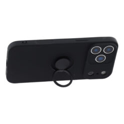 Калъф RING Silicone Apple iPhone 17 /черен/