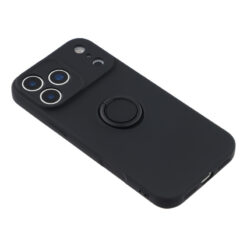 Калъф RING Silicone Apple iPhone 17 /черен/