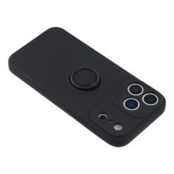 Калъф RING Silicone Apple iPhone 17 Pro /черен/