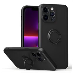 Калъф RING Silicone Apple iPhone 17 Pro Max /черен/