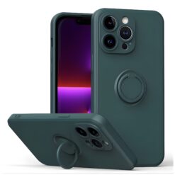 Калъф RING Silicone Apple iPhone 17 Pro /зелен/