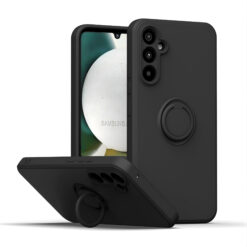 Калъф RING Silicone Samsung A37 5G / A36 5G/ A56 5G /черен/