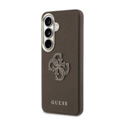 GUESS Калъф Samsung S26 Plus, PU 4G Resin Metal Logo Case /кафяв/ – GUHCS26M5PS4RGGW