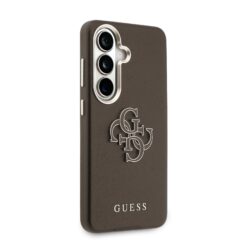 GUESS Калъф Samsung S26 Plus, PU 4G Resin Metal Logo Case /кафяв/ – GUHCS26M5PS4RGGW