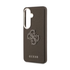 GUESS Калъф Samsung S26 Plus, PU 4G Resin Metal Logo Case /кафяв/ – GUHCS26M5PS4RGGW