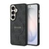GUESS Калъф Samsung S26 Plus, PU Leather 4G Gold Frame MagSafe /черен/ – GUHMS26MP4MSEGCK