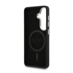 GUESS Калъф Samsung S26 Plus, PU Leather 4G Gold Frame MagSafe /черен/ – GUHMS26MP4MSEGCK