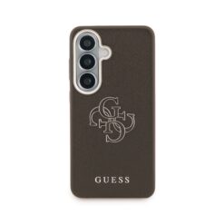 GUESS Калъф Samsung S26, PU 4G Resin Metal Logo Case /кафяв/ – GUHCS26S5PS4RGGW