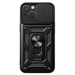 Калъф ARMOR CamSlide Удароустойчив Xiaomi Redmi Note 15 Pro Plus 5G /черен/