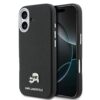 Karl Lagerfeld Калъф Apple iPhone 17, PU K/C Heads Pins MagSafe /черен/ – KLHMP17S6PFKCLK