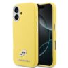 Karl Lagerfeld Калъф Apple iPhone 17, PU K/C Heads Pins MagSafe /жълт/ – KLHMP17S6PFKCLY
