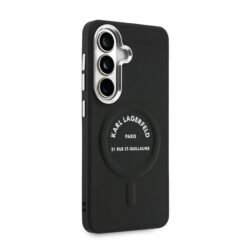 Karl Lagerfeld Калъф Samsung S26, PU RSG Logo MagSafe /черен/ – KLHMS26SPSKRSGEK