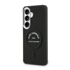 Karl Lagerfeld Калъф Samsung S26, PU RSG Logo MagSafe /черен/ – KLHMS26SPSKRSGEK