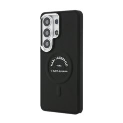 Karl Lagerfeld Калъф Samsung S26 Ultra, PU RSG Logo MagSafe /черен/ – KLHMS26LPSKRSGEK