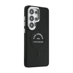 Karl Lagerfeld Калъф Samsung S26 Ultra, PU RSG Logo MagSafe /черен/ – KLHMS26LPSKRSGEK