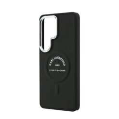 Karl Lagerfeld Калъф Samsung S26 Ultra, PU RSG Logo MagSafe /черен/ – KLHMS26LPSKRSGEK