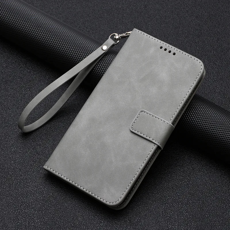 Калъф Exclusive Wallet Honor 600 Lite 5G /сив/