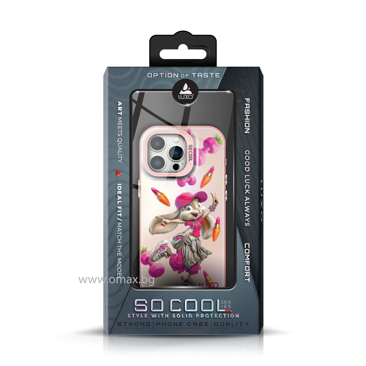 Калъф LUXO So CooL ArcadiA MagSafe Apple iPhone 15 /Заек/