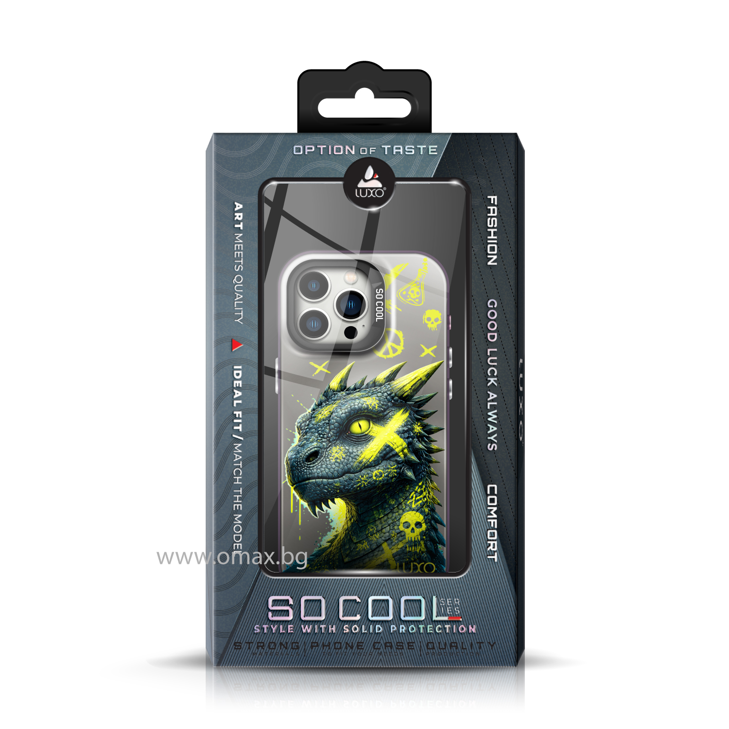 Калъф LUXO So CooL ArcadiA MagSafe Apple iPhone 16 Pro Max /Динозавър/