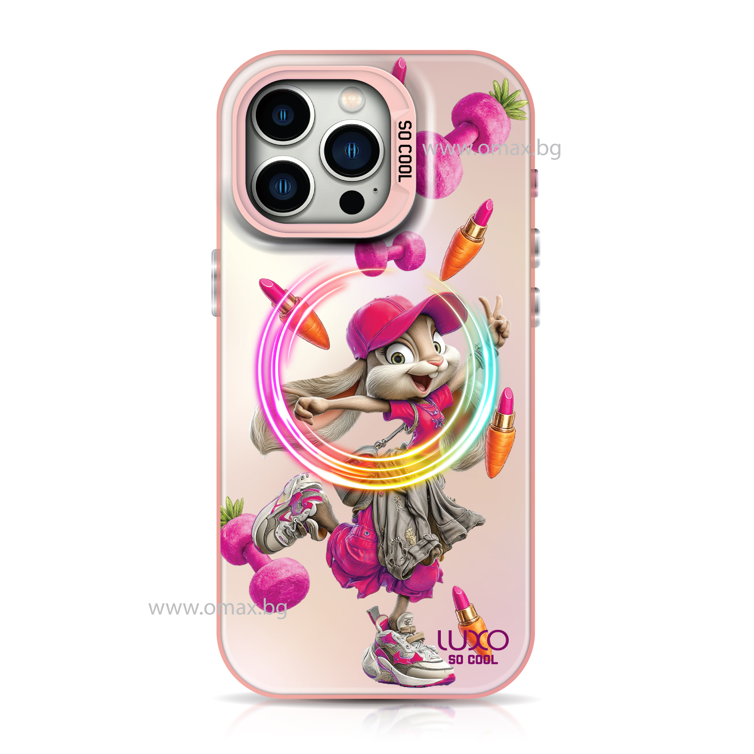 Калъф LUXO So CooL ArcadiA MagSafe Apple iPhone 17 Pro Max /Заек/